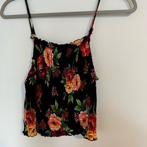 Cute Cropped Flower Top